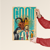 Lionel Messi – GOAT Poster (World Champion Edition)
